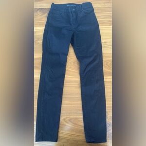 Mott & Bow Women’s High Rise Skinny Black Jeans. 28w 30L